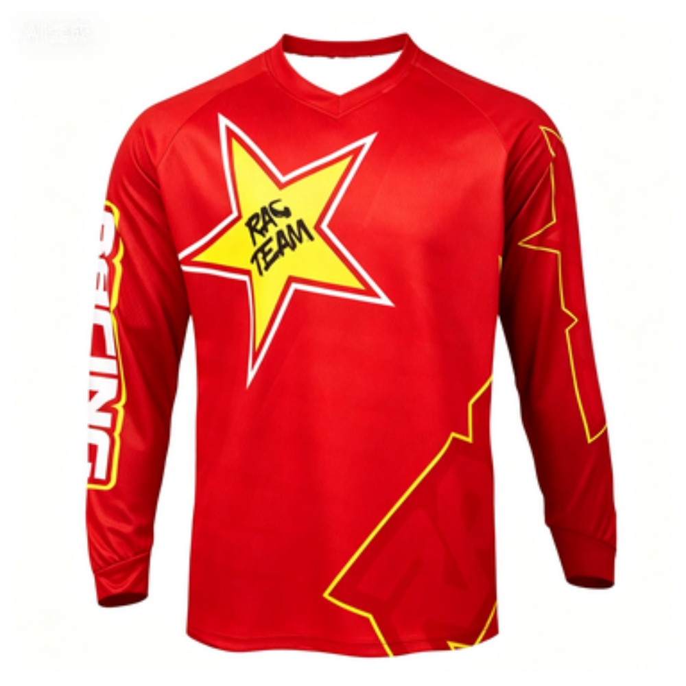 Outdoor Sports - Sports Style Long-Sleeve Top Team-Themed Design