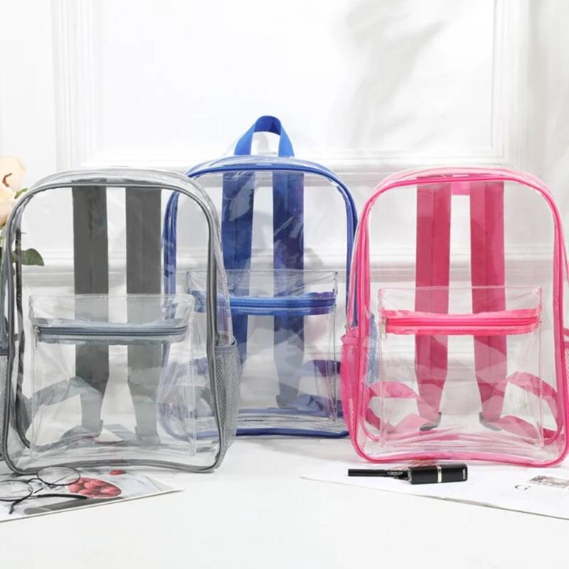 Outdoor Sport Backpack - Transparent PVC Backpack Outdoor Sports Fitness