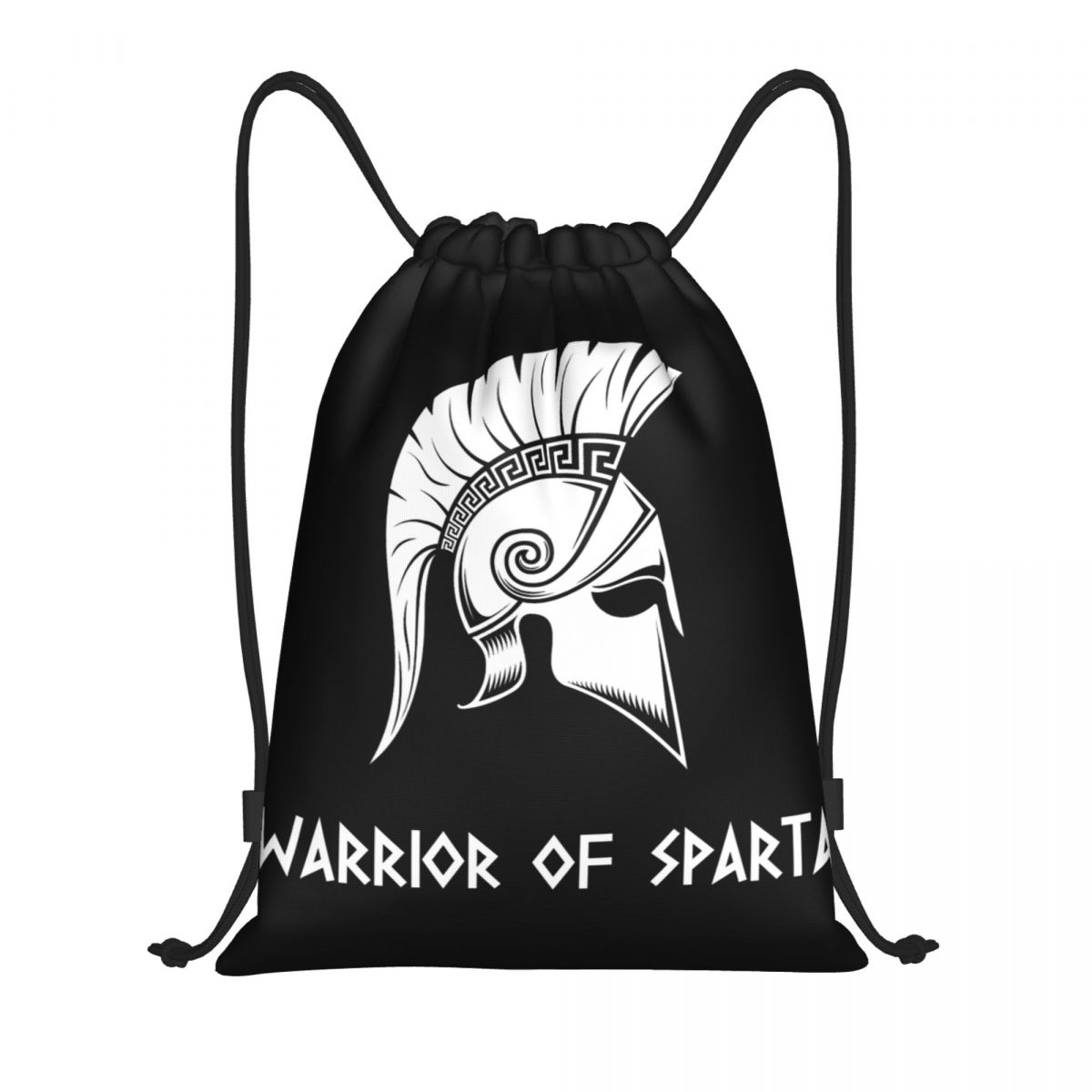 Outdoor Sport Backpack - Custom Warrior Of Sparta Drawstring Bag