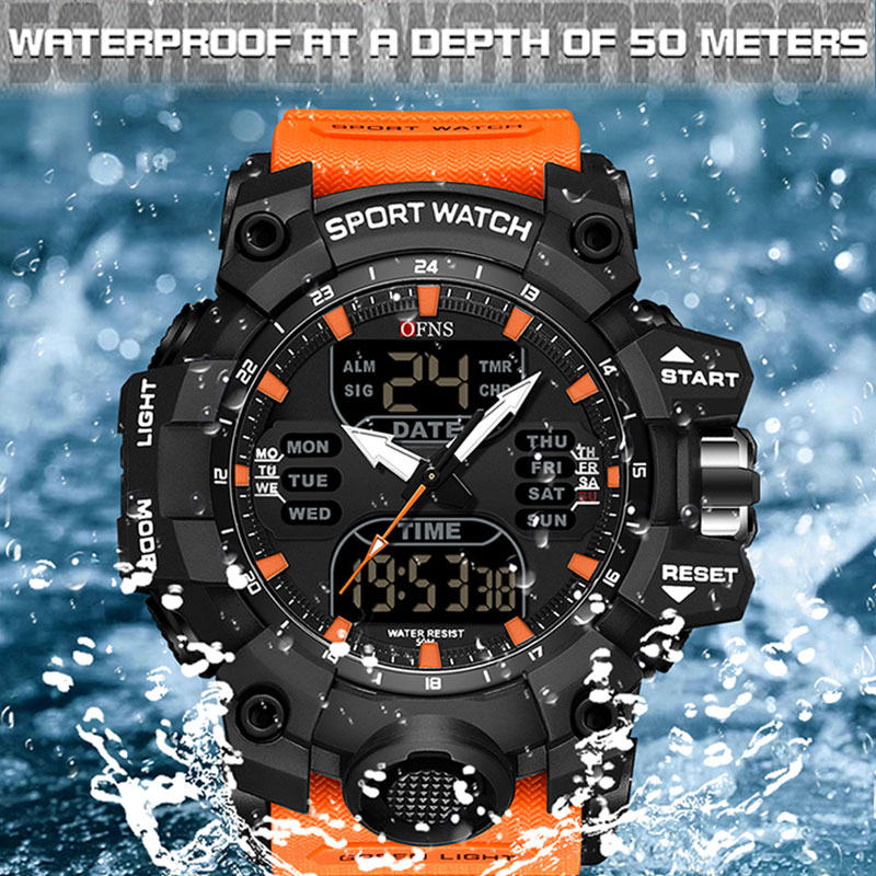 Top Brand Men Quartz Watches G - огляд і ціна Outdoor Sport Brand