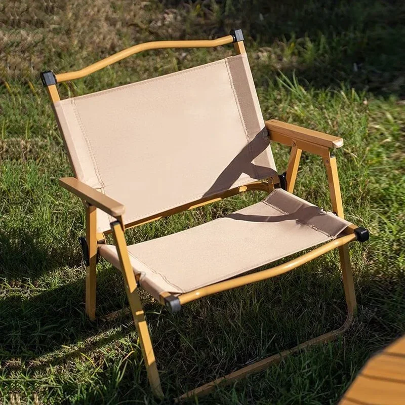 4/2/1PCS-khaki Camping Chair P - огляд і ціна Outdoor Sport Chairs