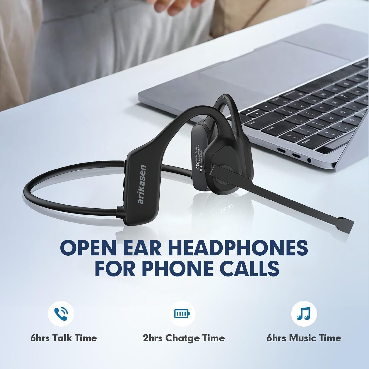 Open Ear Headphones with Mic,  - огляд і ціна Outdoor Sport Centre