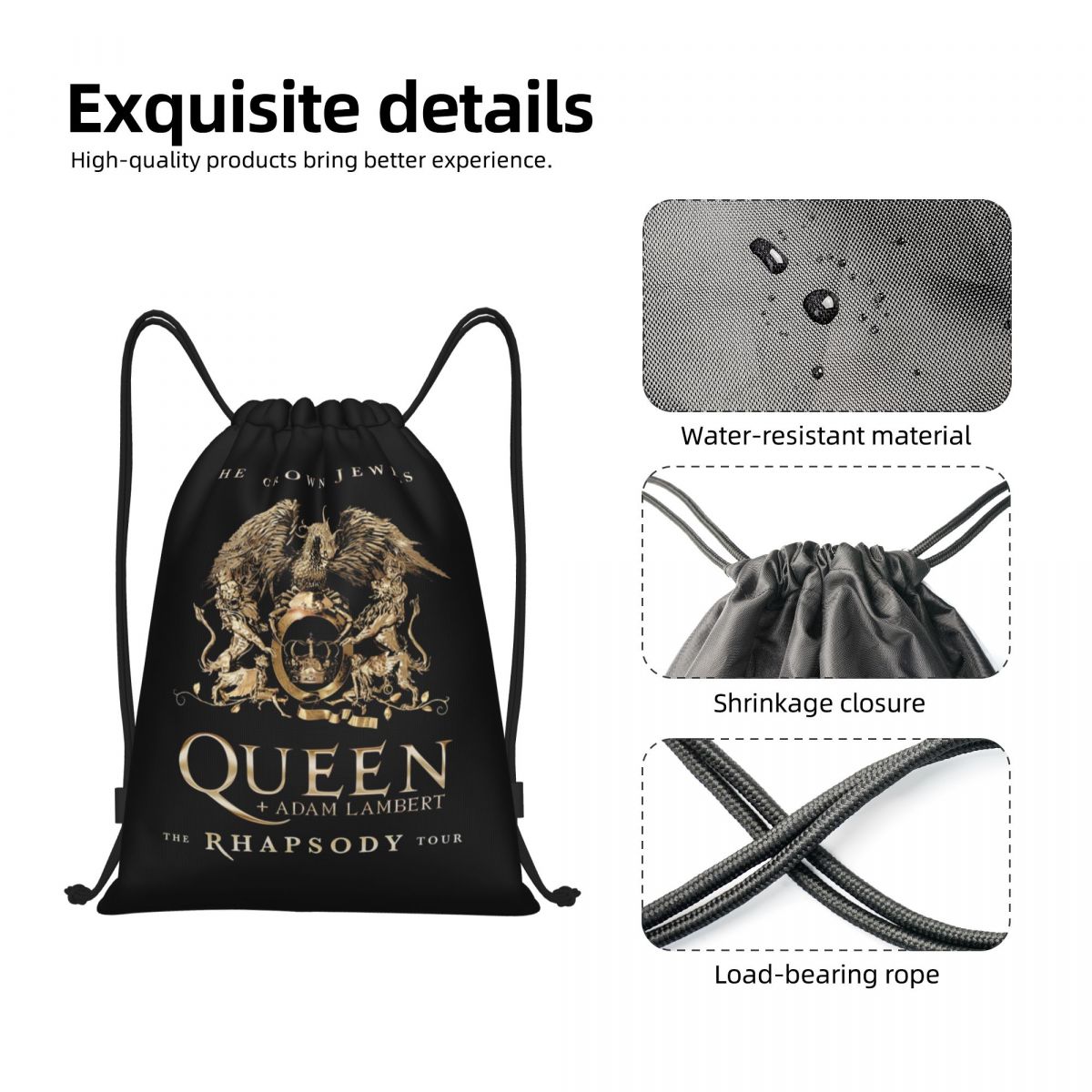 Custom Freddie Mercury Crown D - огляд і ціна Outdoor Sport Backpack