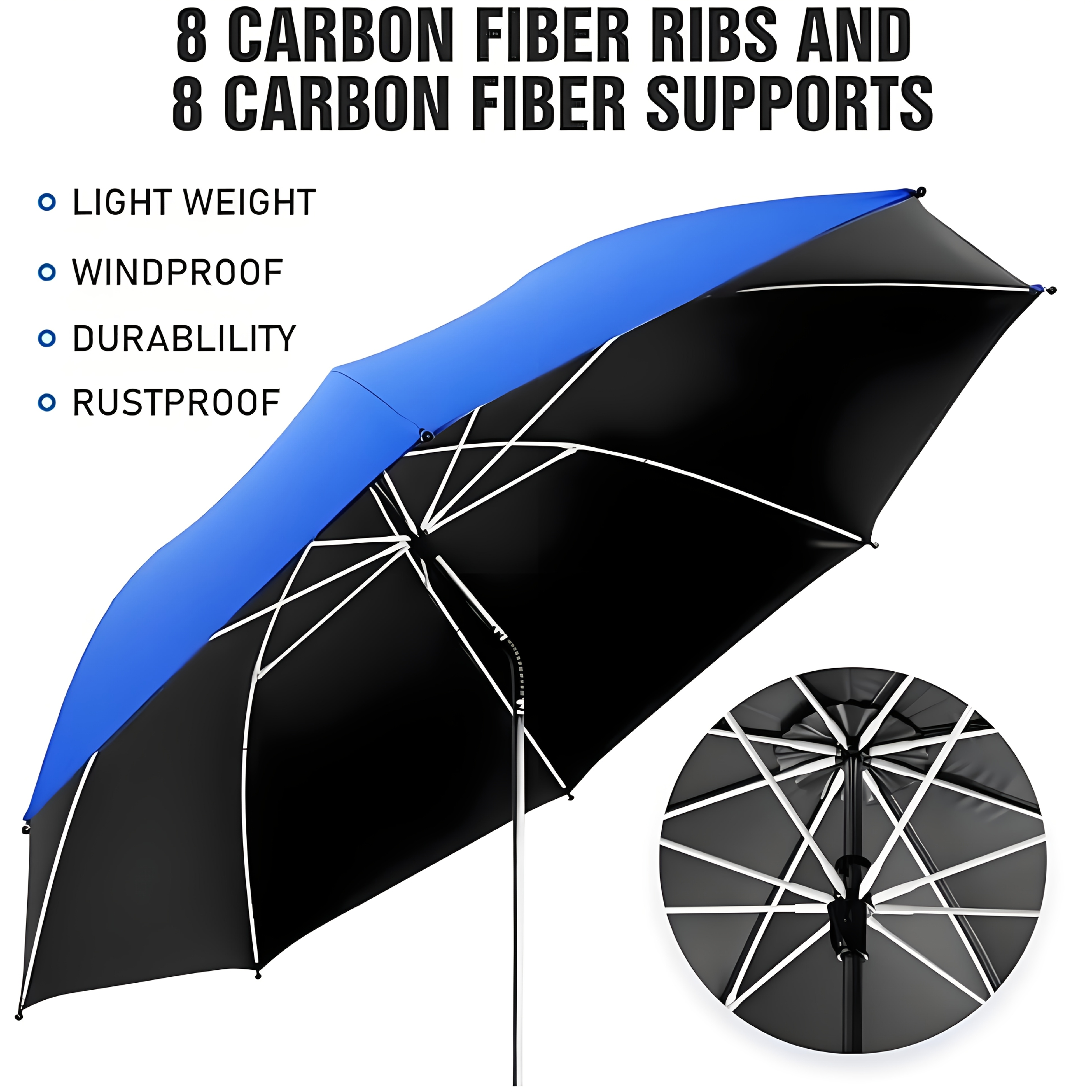 UPF50+ Personal Sun Shade Umbr - огляд і ціна Outdoor Sports Umbrella