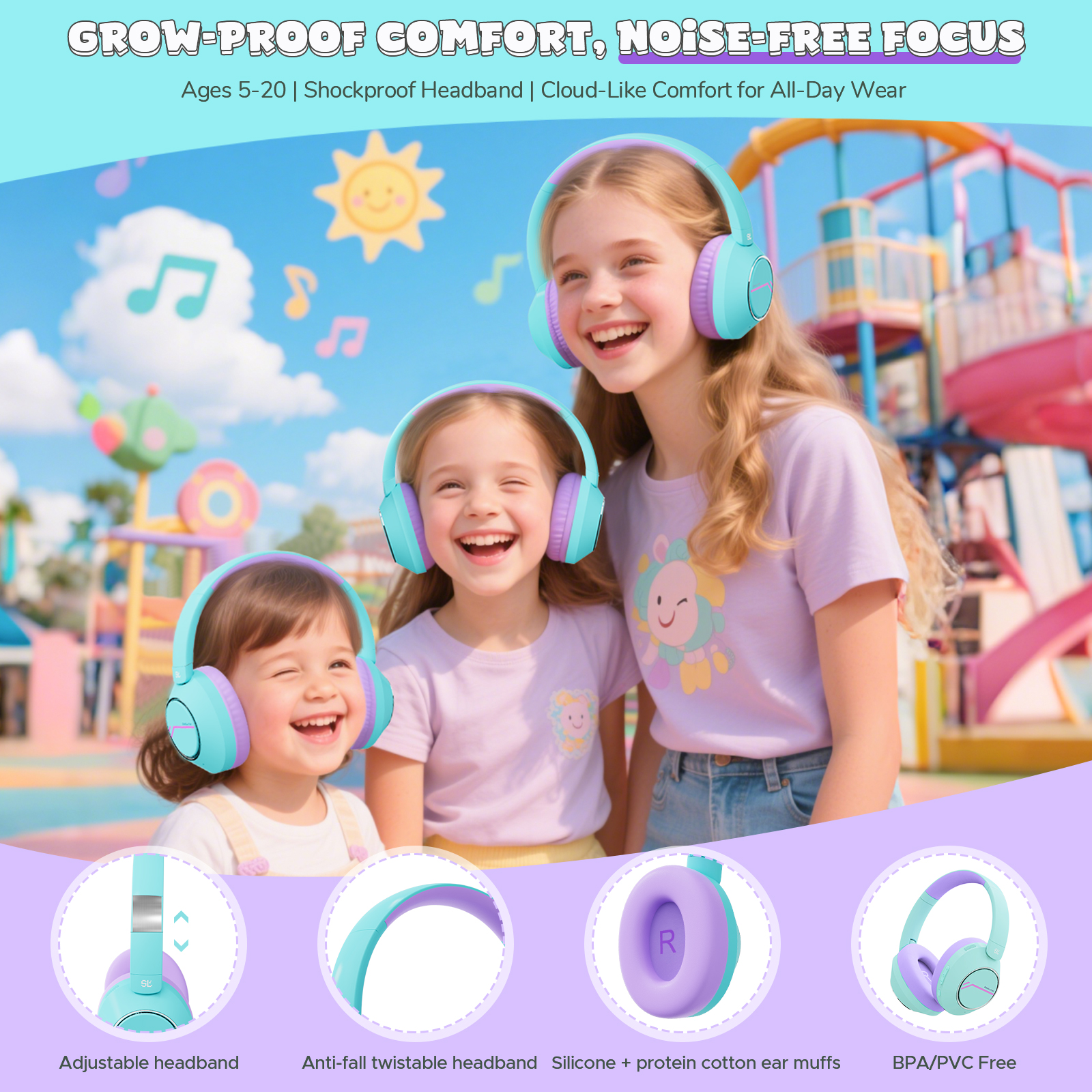 Nova1Pro Kids ANC Wireless Blu - огляд і ціна Outdoor Sport Activities For Kids