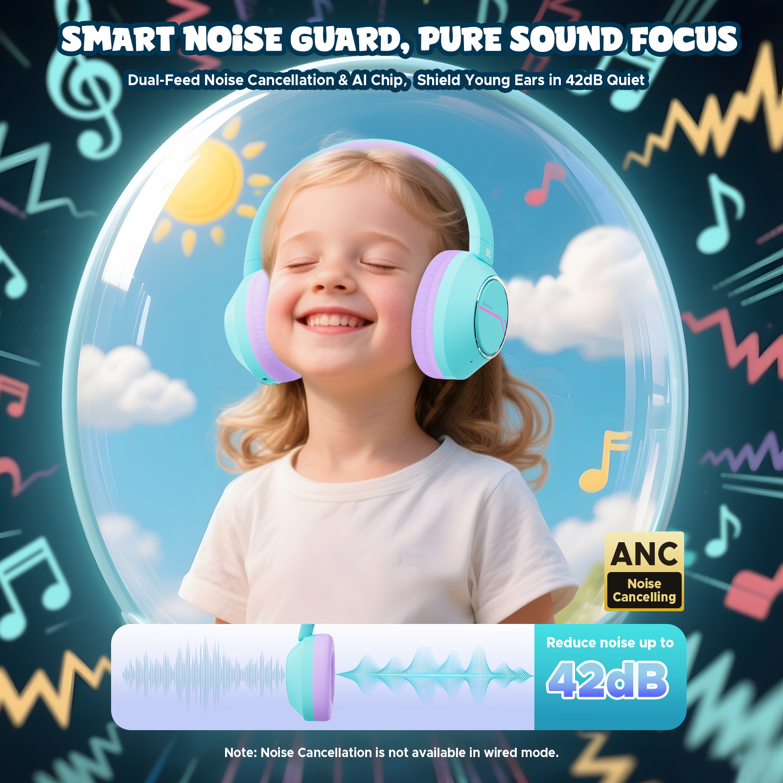 Nova1Pro Kids ANC Wireless Blu - огляд і ціна Outdoor Sport Activities For Kids