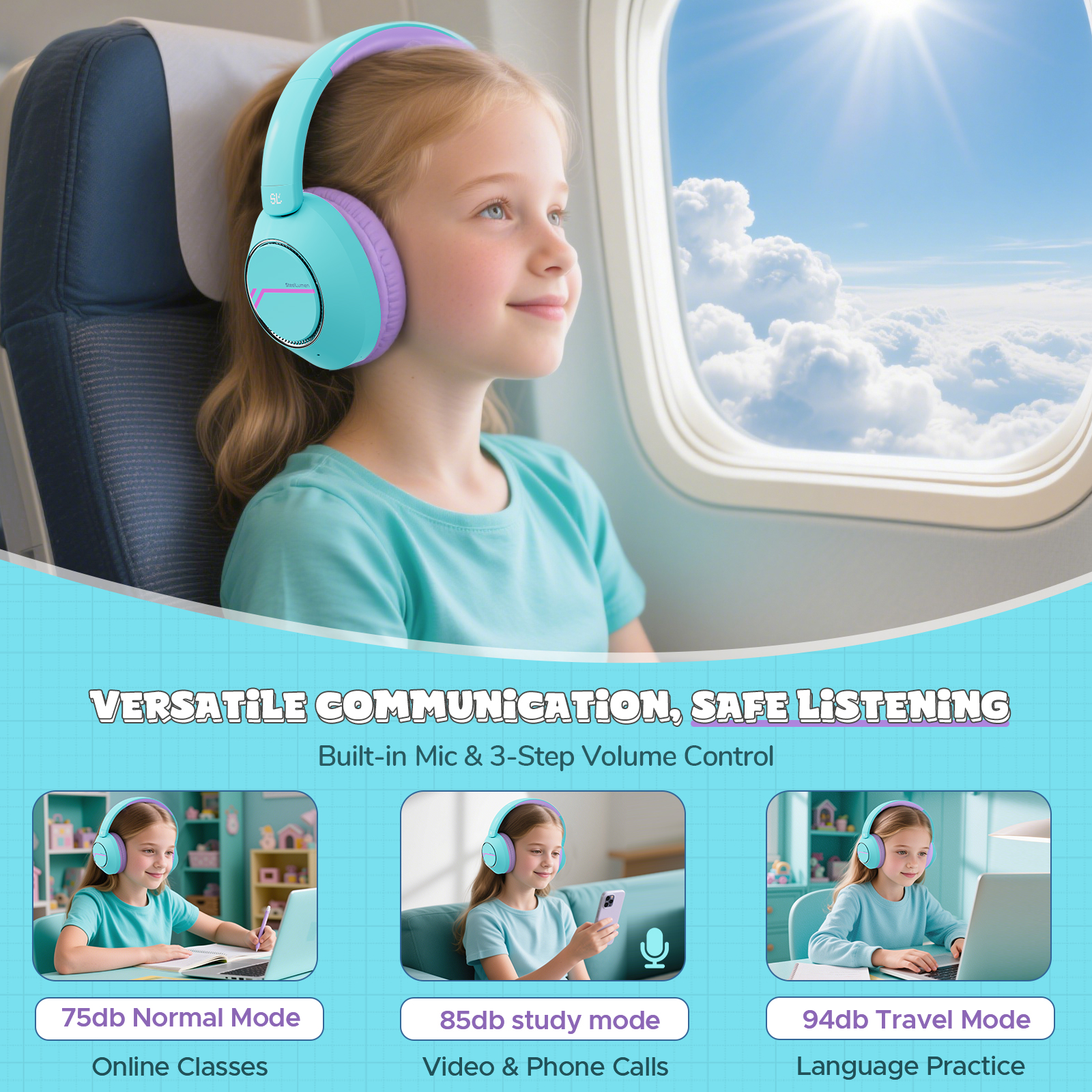 Nova1Pro Kids ANC Wireless Blu - огляд і ціна Outdoor Sport Activities For Kids