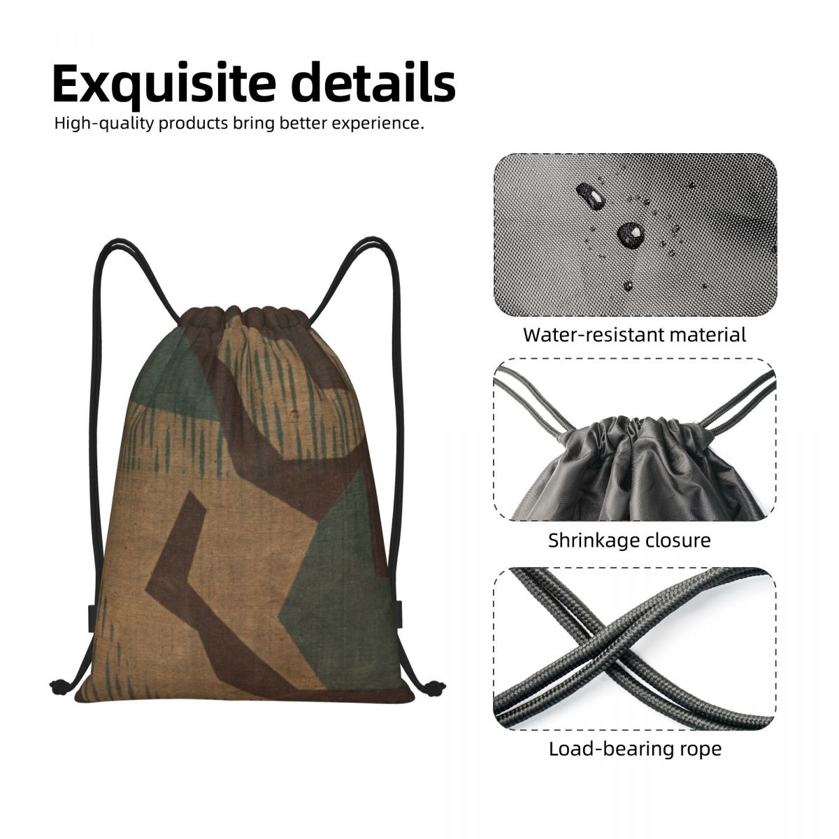 Splintertarn German Camouflage - огляд і ціна Outdoor Sport Backpack