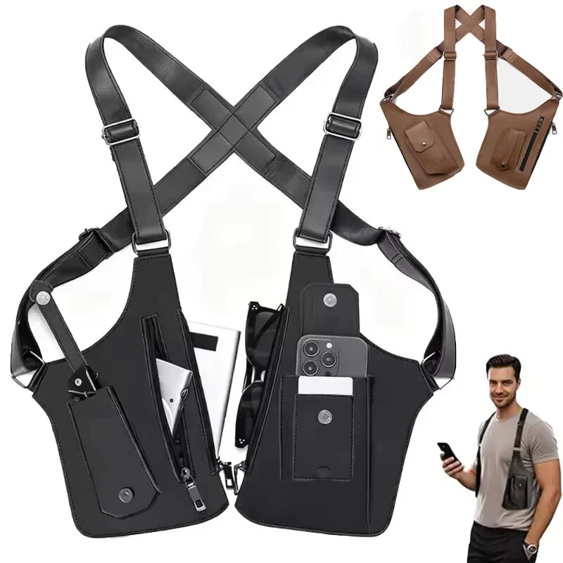 Men'S Double Shoulder Strap Un - огляд і ціна Outdoor Sport Backpack