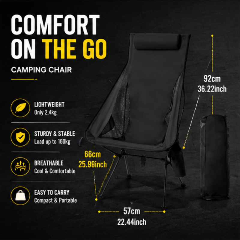 Fishing Portable Foldable Camp - огляд і ціна Outdoor Sport Chairs