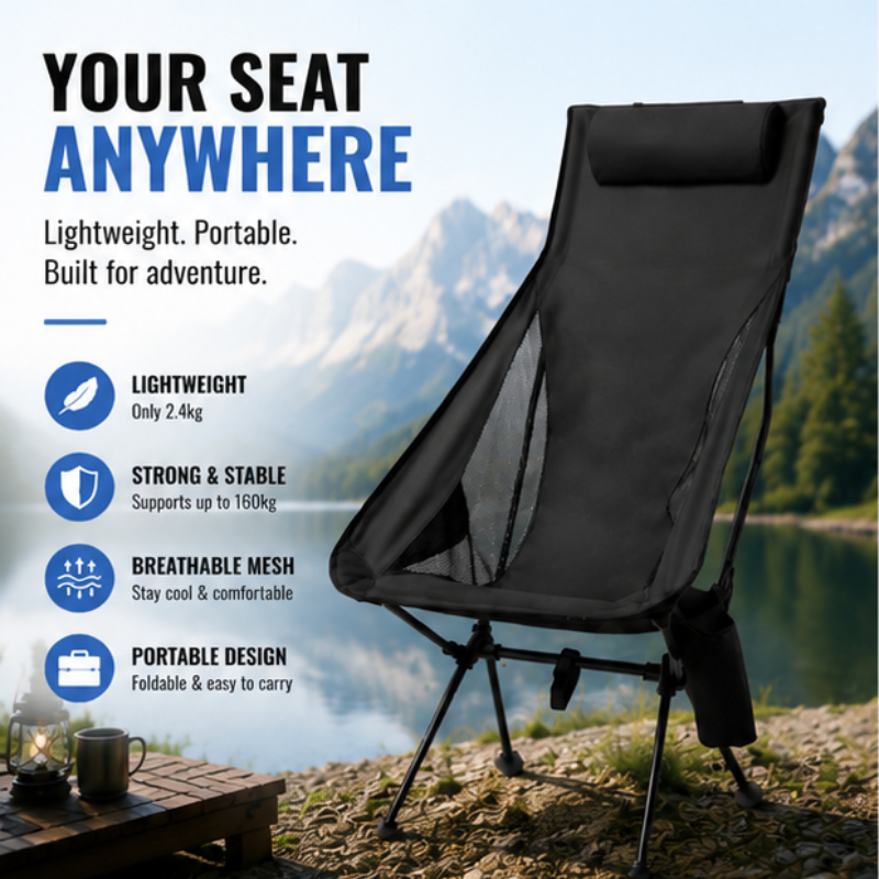 Fishing Portable Foldable Camp - огляд і ціна Outdoor Sport Chairs