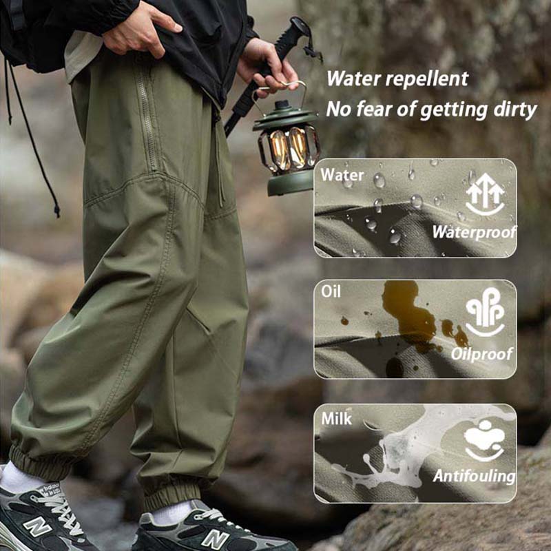 Men's Splicing Design Waterpro - огляд і ціна Outdoor Sport Waterproof Pants