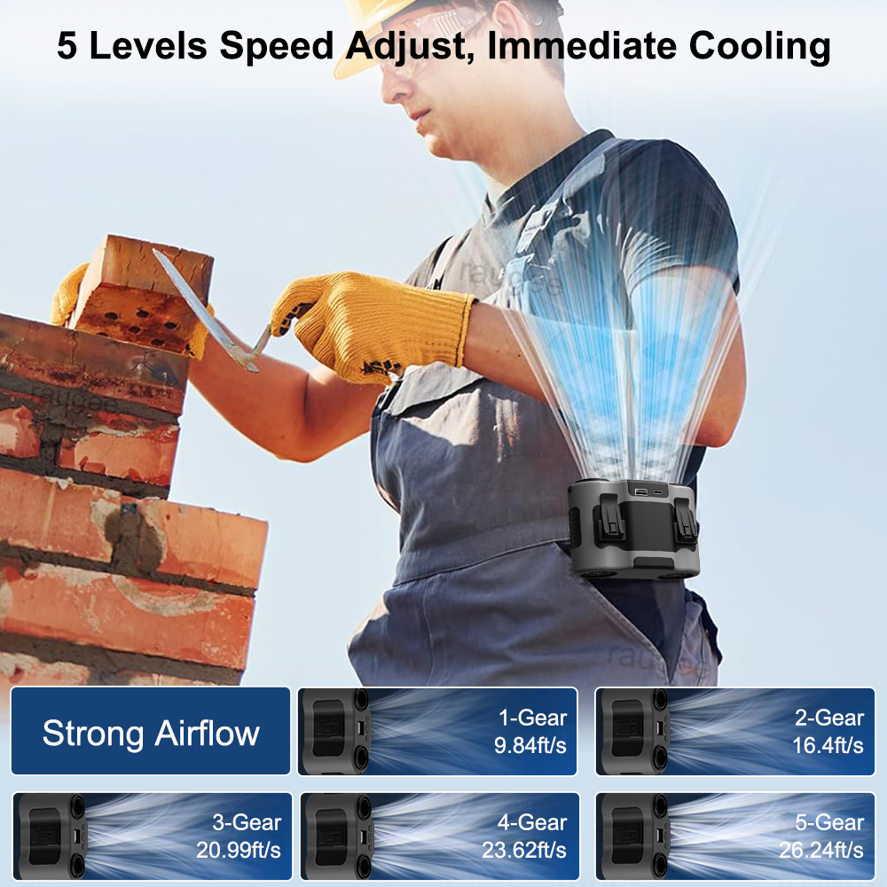 20000Mah Waist Fan Portable Cl - огляд і ціна Outdoor Sport Outlet