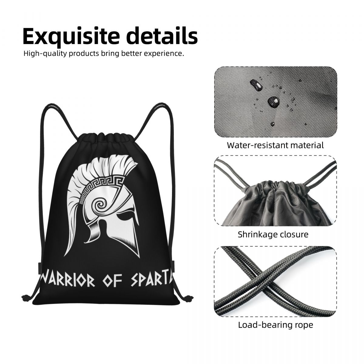 Custom Warrior Of Sparta Draws - огляд і ціна Outdoor Sport Backpack