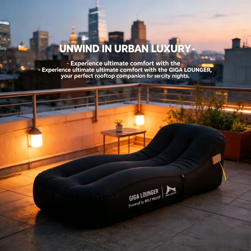 TPU Automatic Inflatable Chair - огляд і ціна Outdoor Sport Chairs